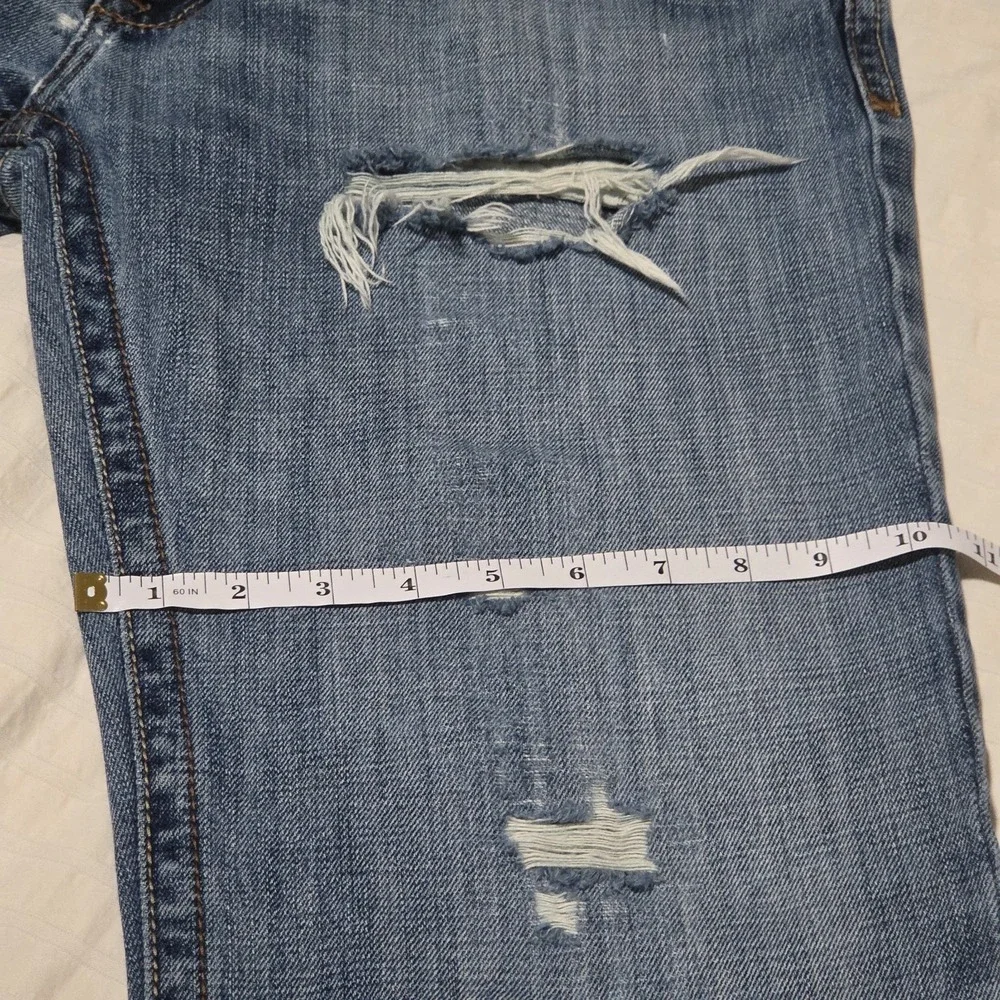 Ariat Jeans Men‎ 32x34 Blue FR Work M4 Low Rise Boot Distressed